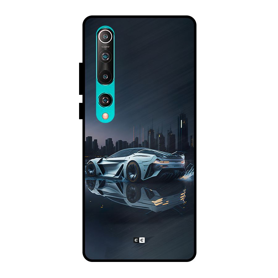 Car of Future Metal Back Case for Mi 10