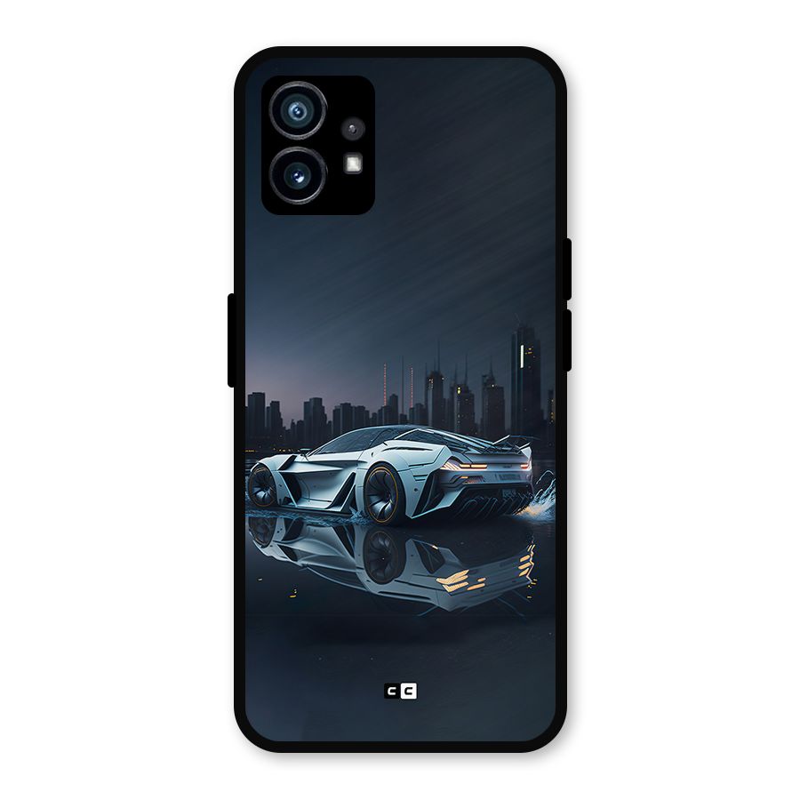 Car of Future Metal Back Case for Nothing Phone 1