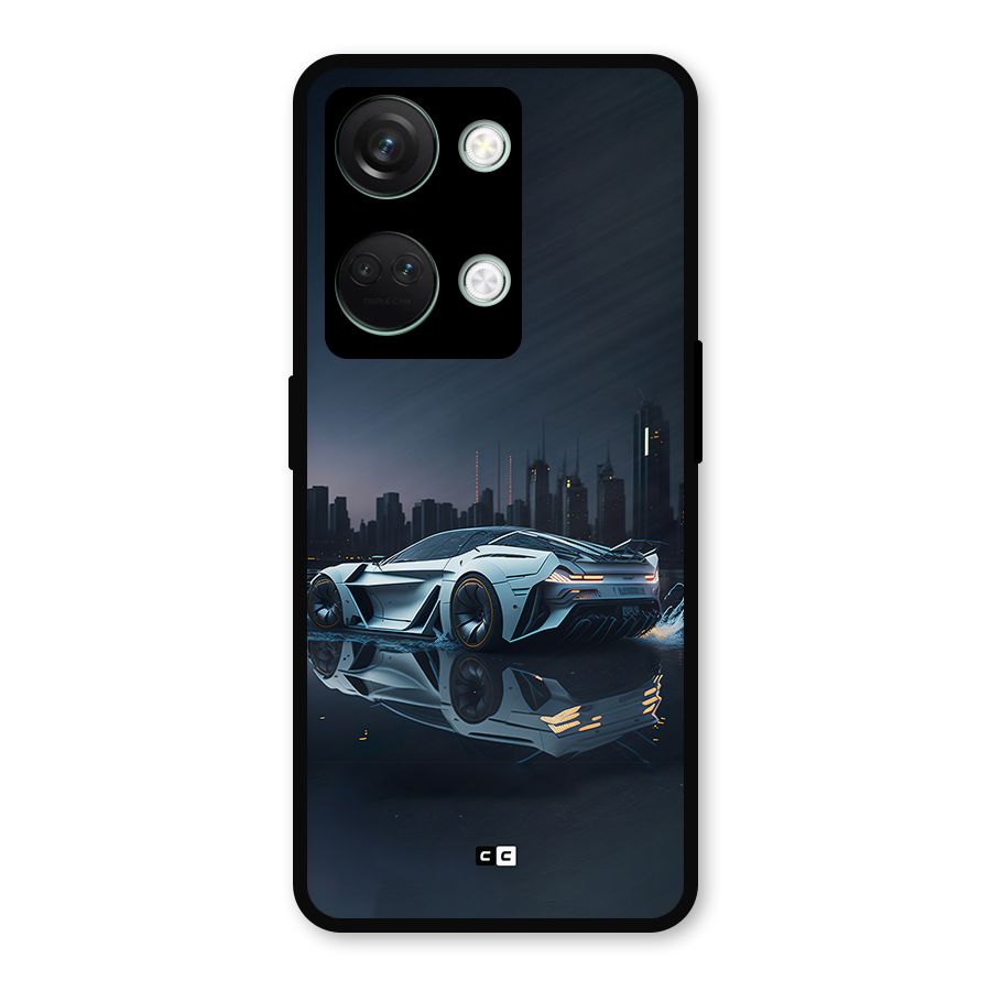 Car of Future Metal Back Case for OnePlus Nord 3