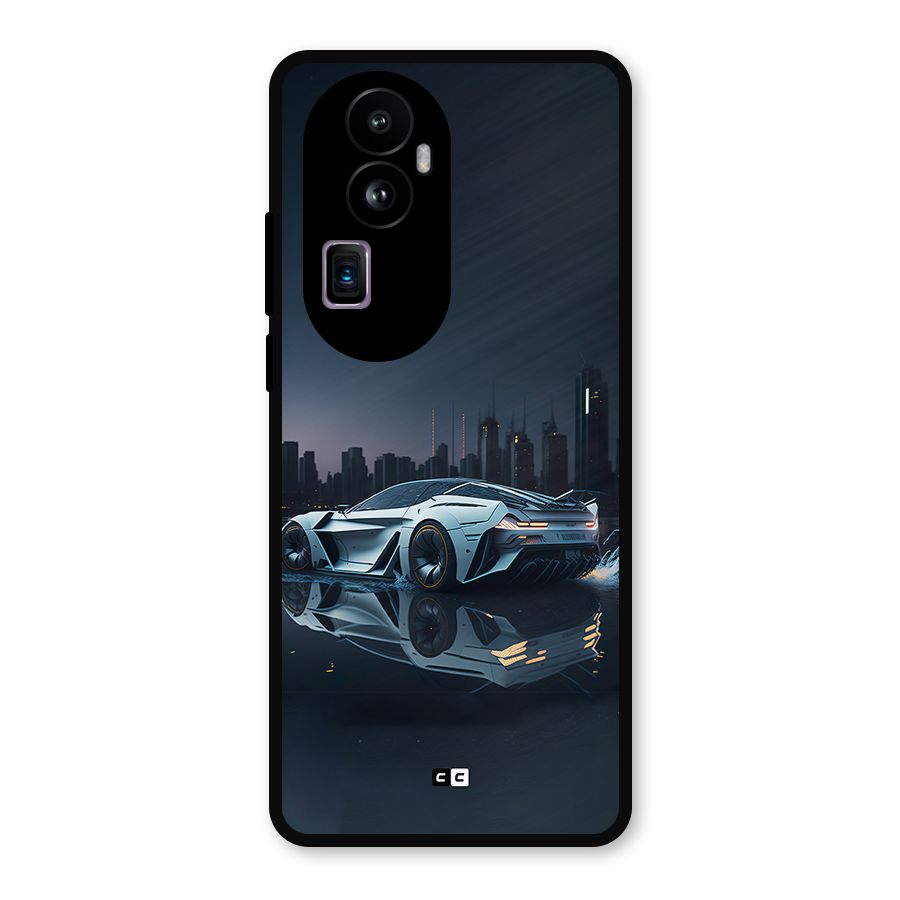 Car of Future Metal Back Case for Oppo Reno10 Pro Plus