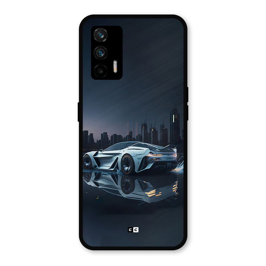 Car of Future Metal Back Case for Realme GT 5G