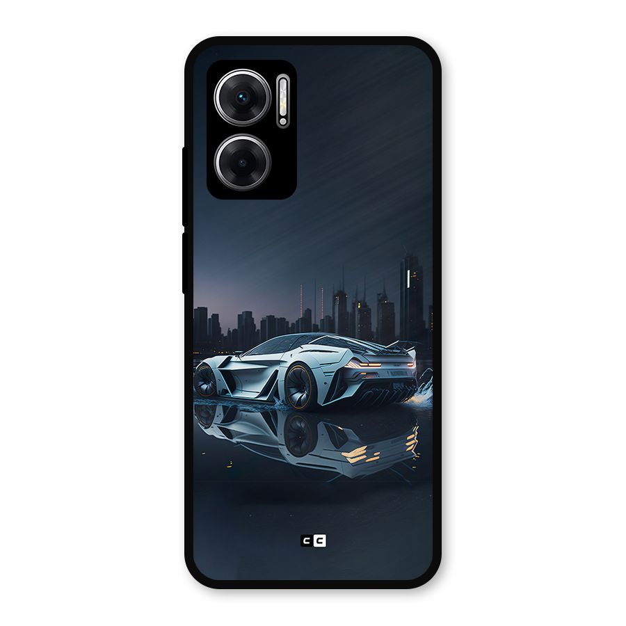 Car of Future Metal Back Case for Redmi 11 Prime 5G