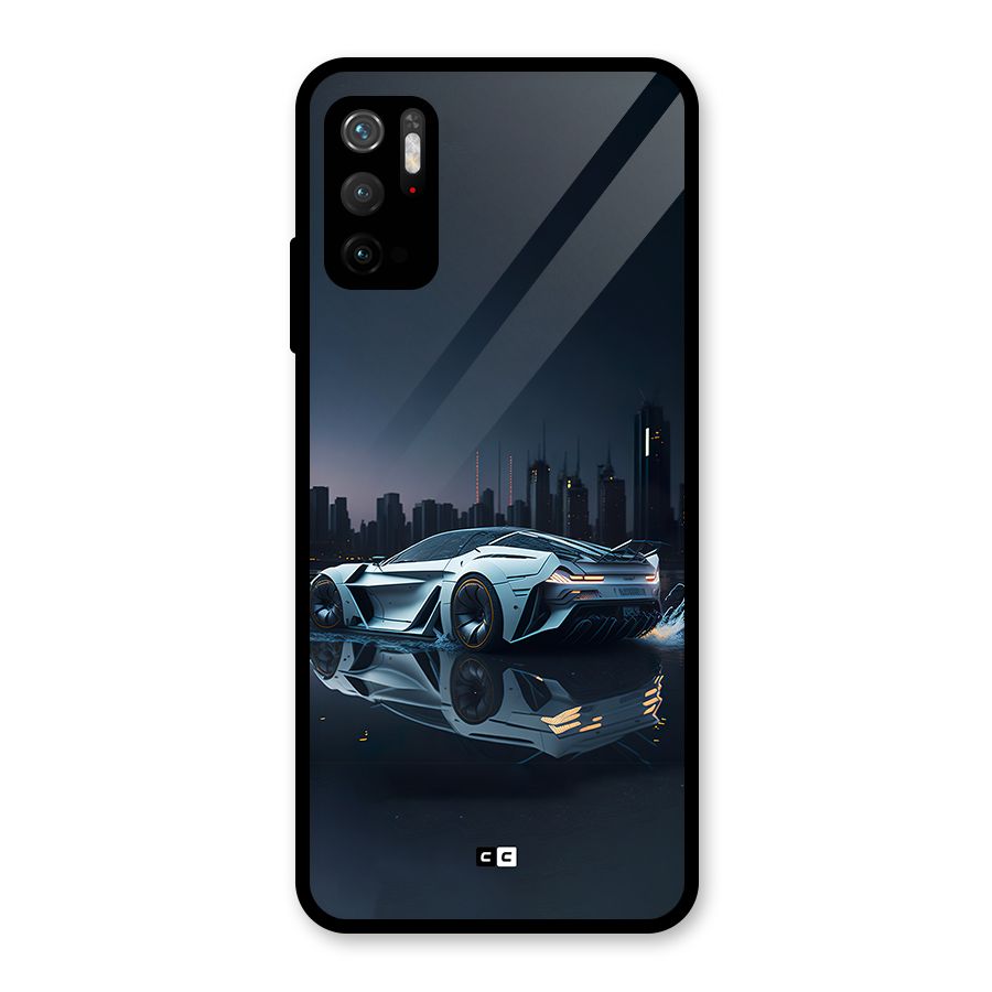 Car of Future Metal Back Case for Redmi Note 10T 5G