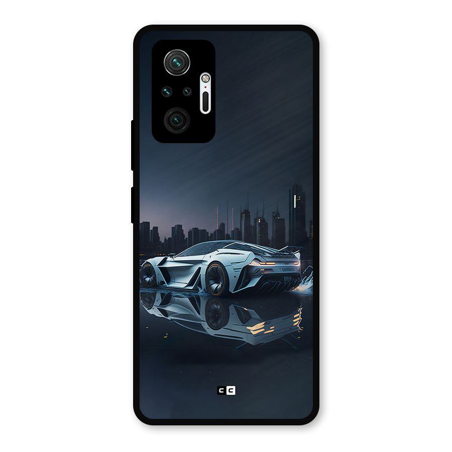 Car of Future Metal Back Case for Redmi Note 10 Pro