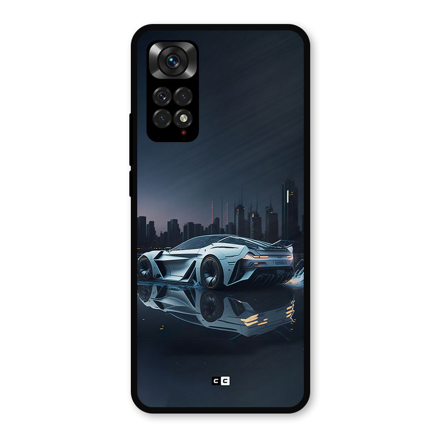 Car of Future Metal Back Case for Redmi Note 11s