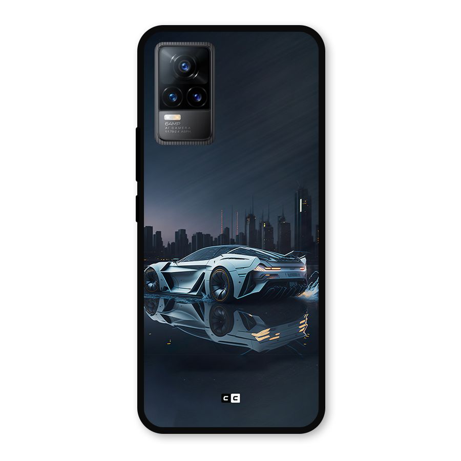 Car of Future Metal Back Case for Vivo Y73