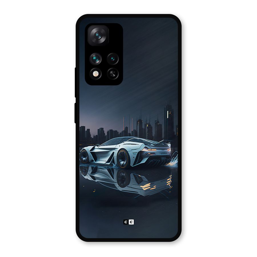 Car of Future Metal Back Case for Xiaomi 11i Hypercharge 5G