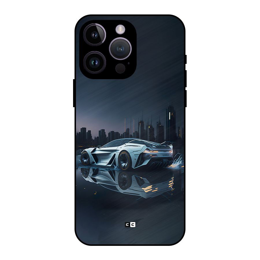 Car of Future Metal Back Case for iPhone 14 Pro Max