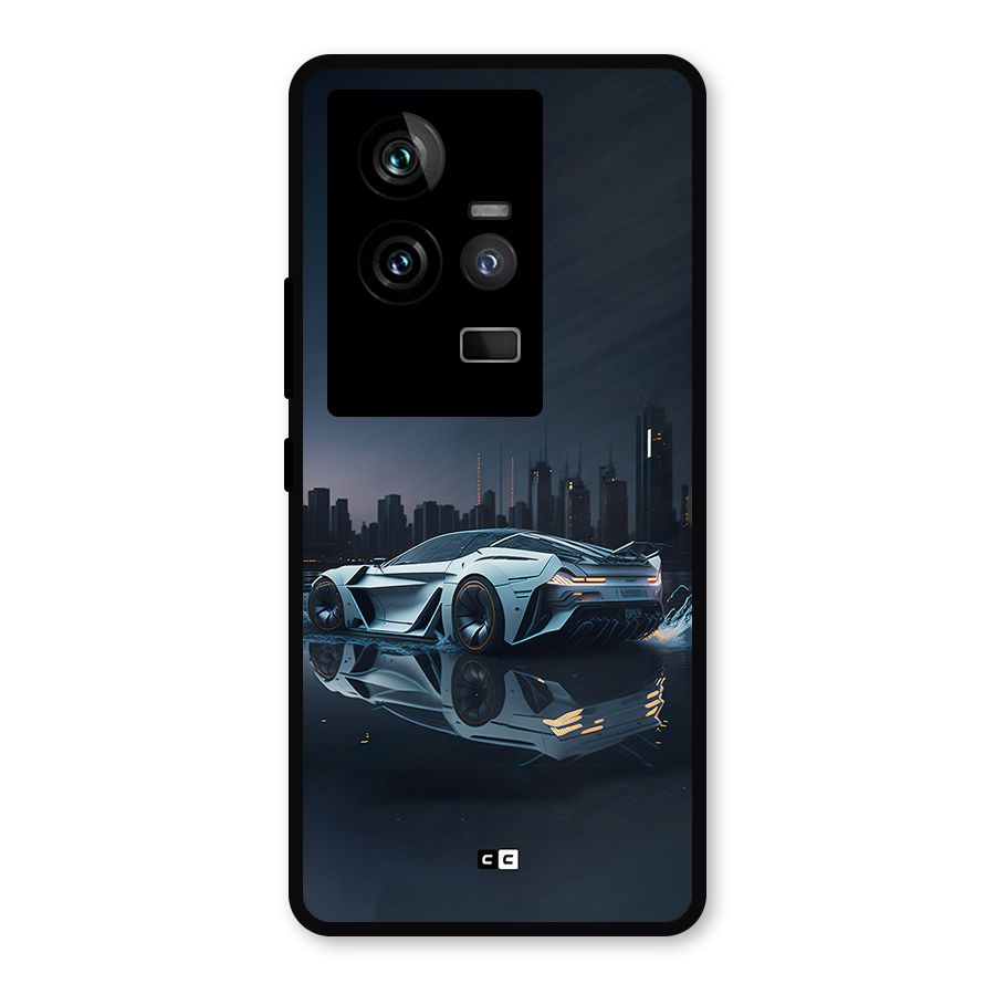 Car of Future Metal Back Case for iQOO 11 5G