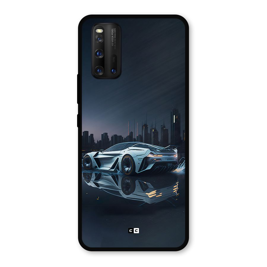 Car of Future Metal Back Case for iQOO 3