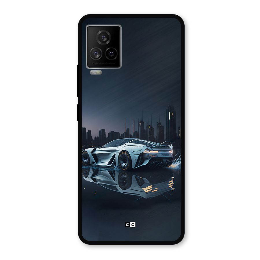 Car of Future Metal Back Case for iQOO 7 Legend 5G