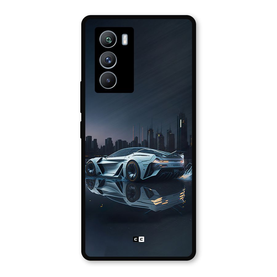 Car of Future Metal Back Case for iQOO 9 SE