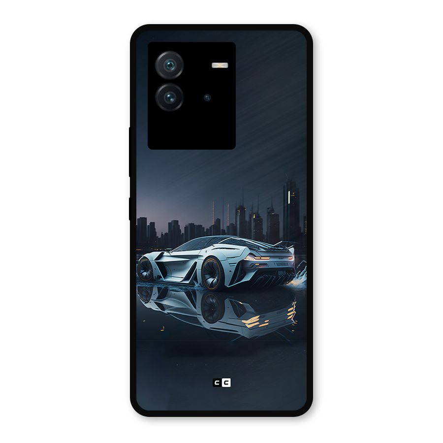 Car of Future Metal Back Case for iQOO Neo 6 5G