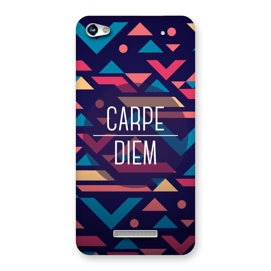 Carpe Diem Back Case for Micromax Hue 2