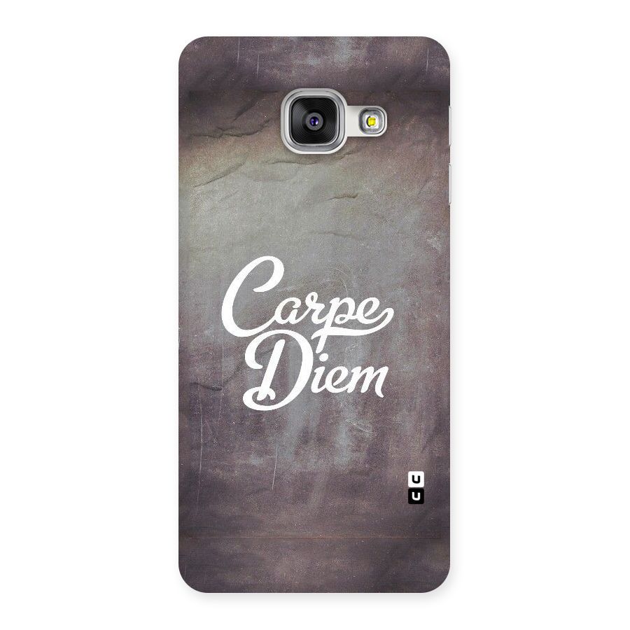 Carpe Diem Rugged Back Case for Galaxy A3 2016
