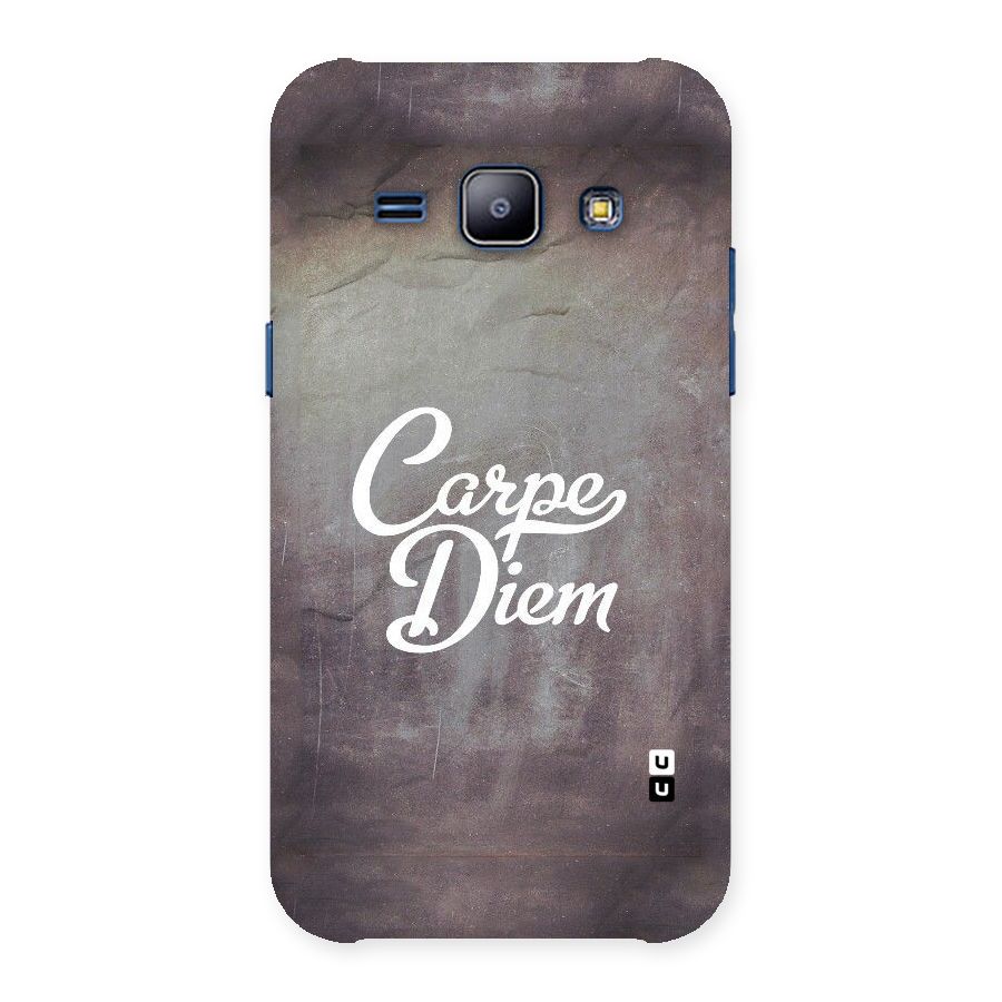 Carpe Diem Rugged Back Case for Galaxy J1