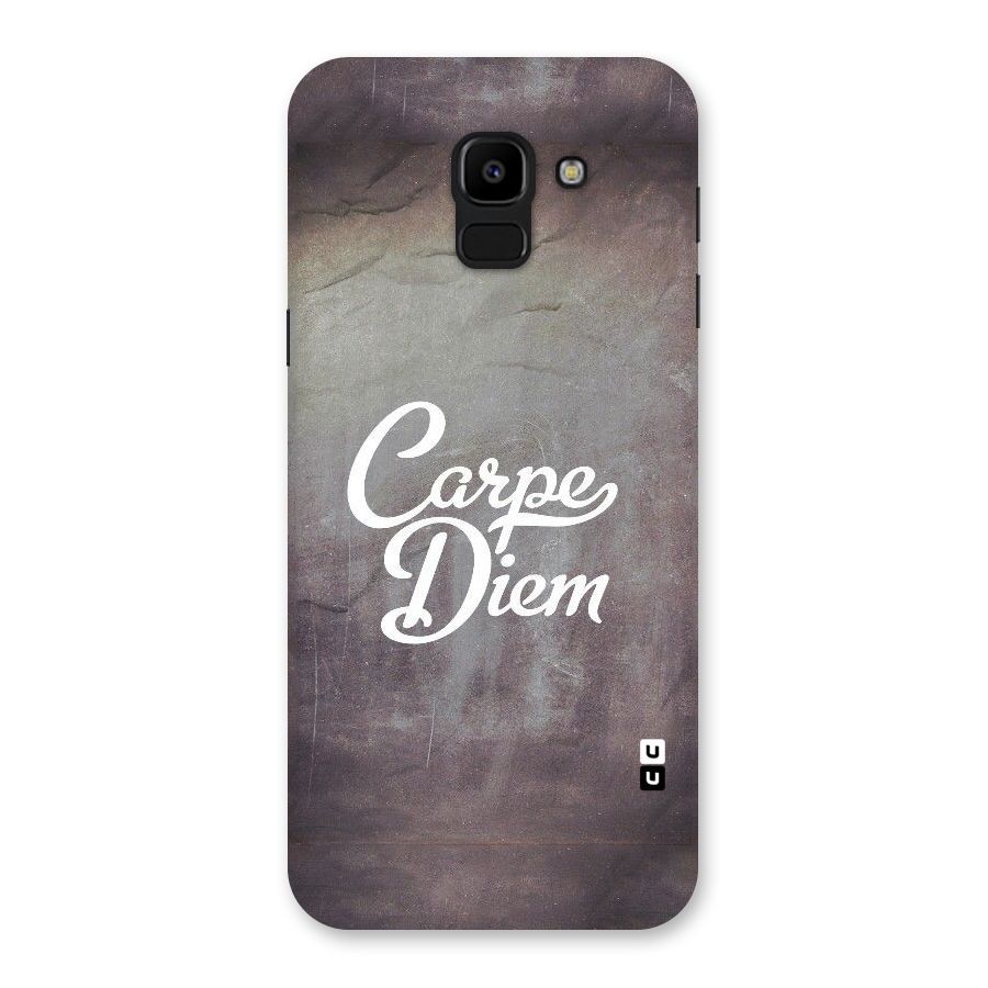 Carpe Diem Rugged Back Case for Galaxy J6