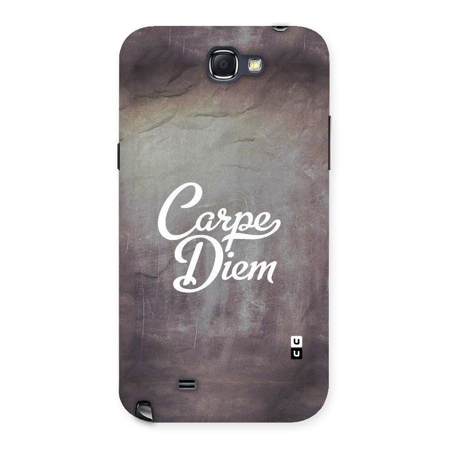 Carpe Diem Rugged Back Case for Galaxy Note 2