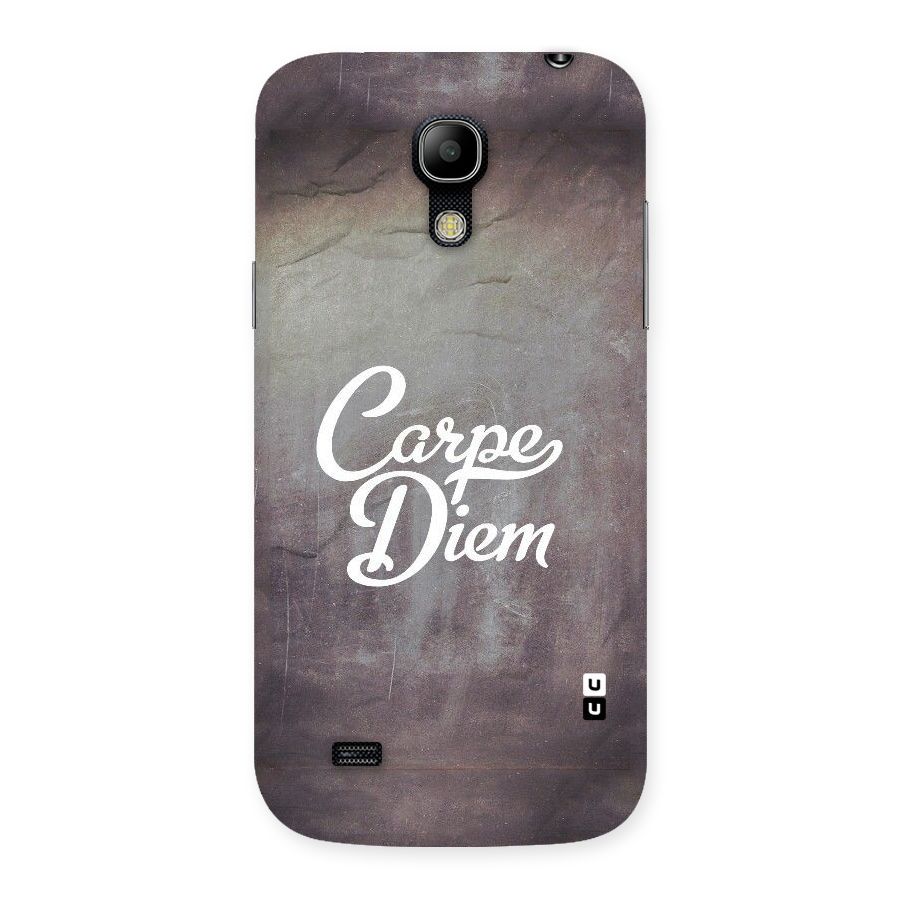Carpe Diem Rugged Back Case for Galaxy S4 Mini