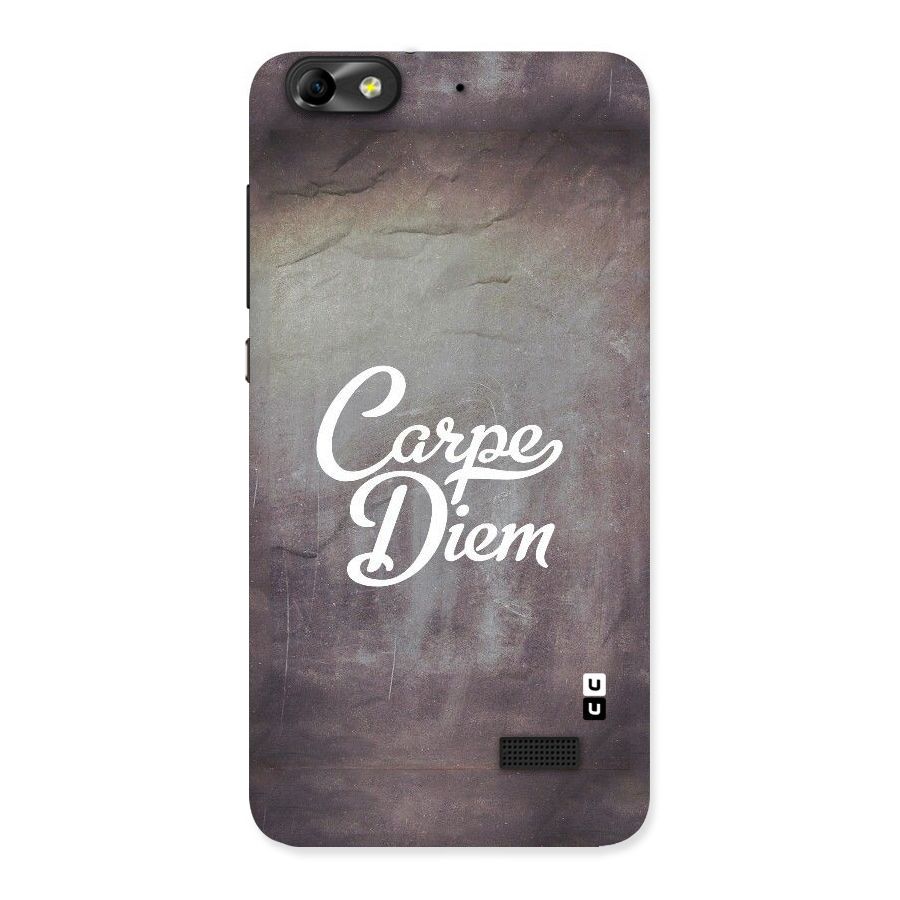 Carpe Diem Rugged Back Case for Honor 4C