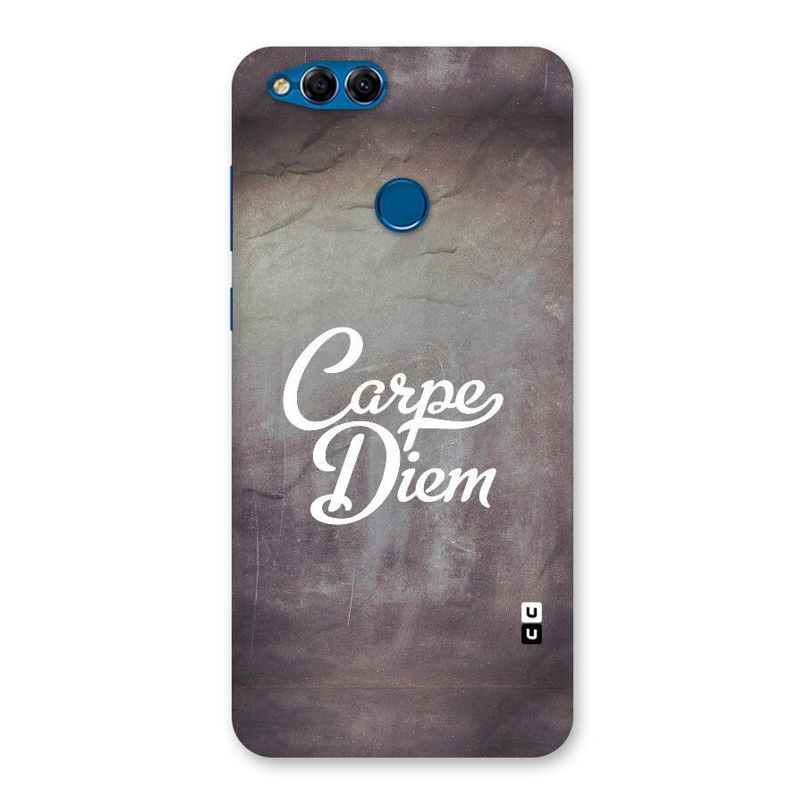 Carpe Diem Rugged Back Case for Honor 7X