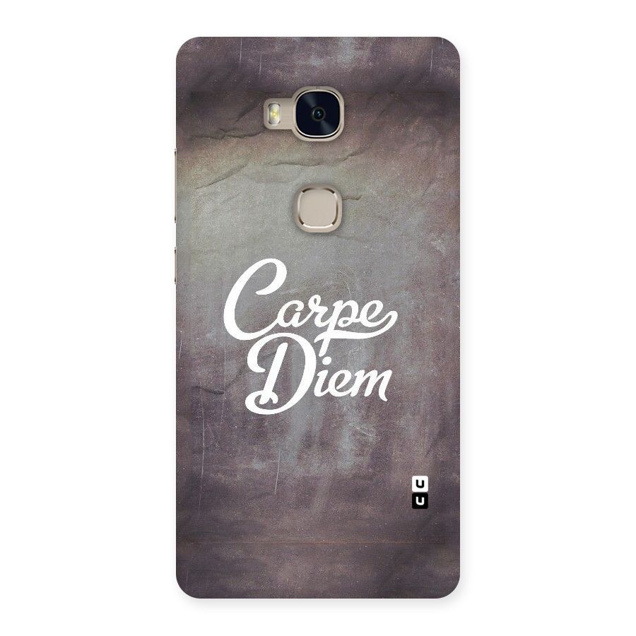 Carpe Diem Rugged Back Case for Huawei Honor 5X