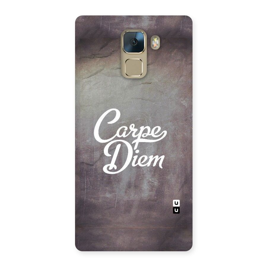 Carpe Diem Rugged Back Case for Huawei Honor 7