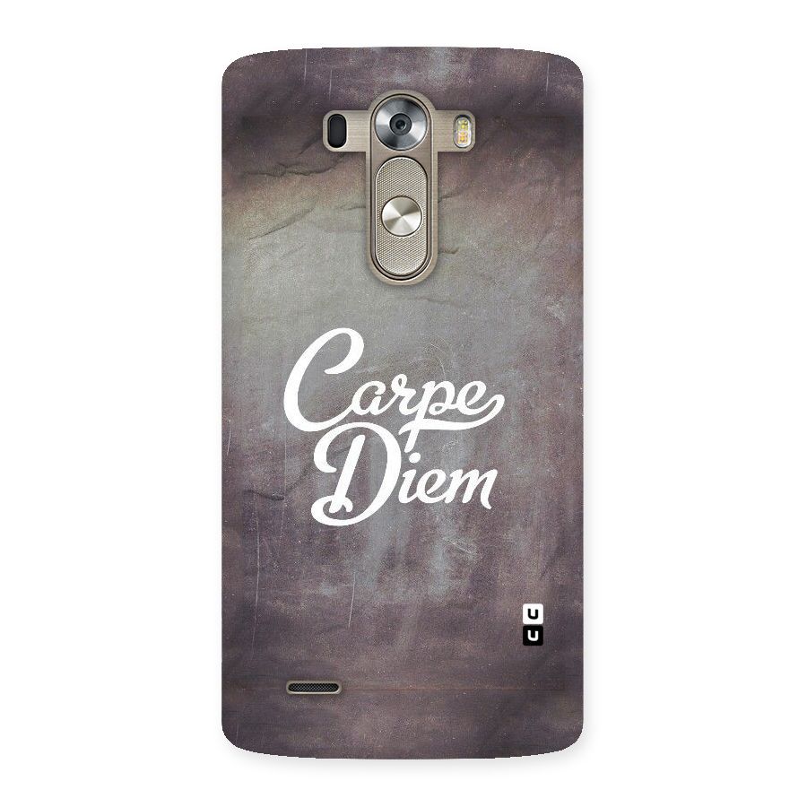 Carpe Diem Rugged Back Case for LG G3