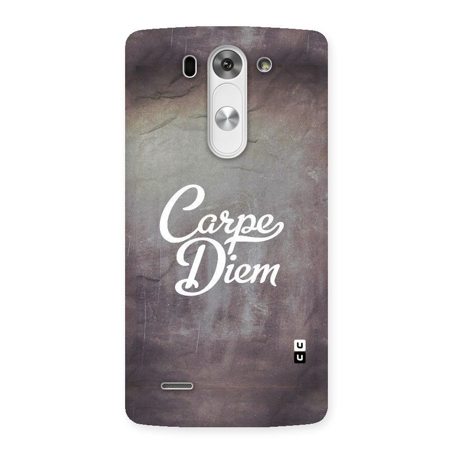 Carpe Diem Rugged Back Case for LG G3 Mini