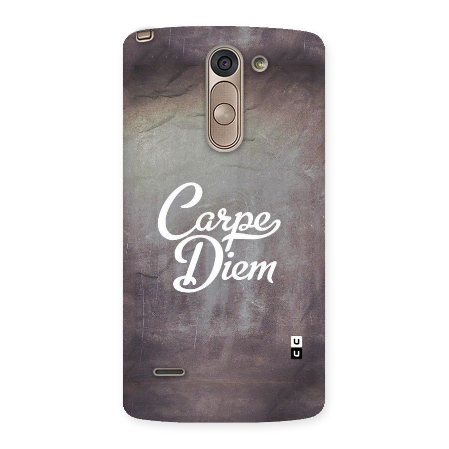Carpe Diem Rugged Back Case for LG G3 Stylus