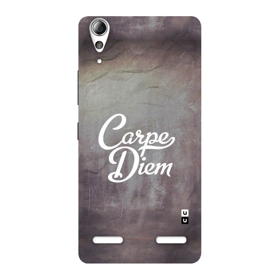 Carpe Diem Rugged Back Case for Lenovo A6000