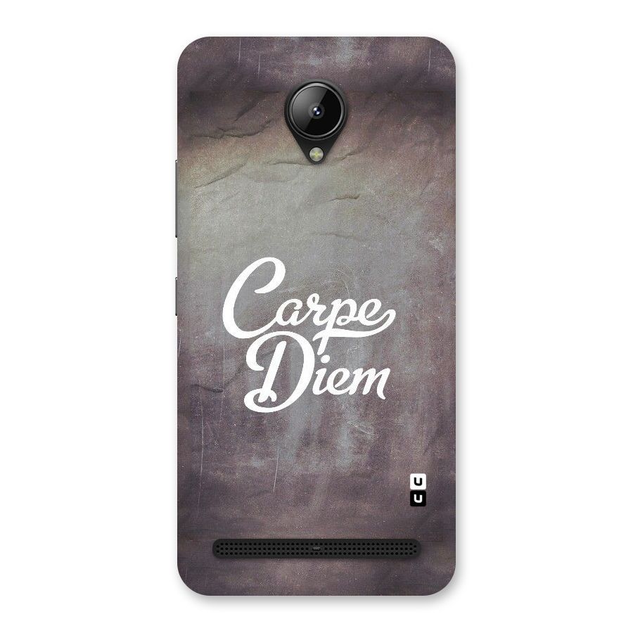 Carpe Diem Rugged Back Case for Lenovo C2