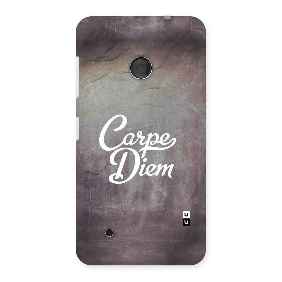 Carpe Diem Rugged Back Case for Lumia 530