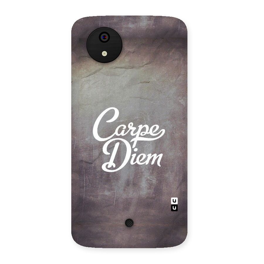 Carpe Diem Rugged Back Case for Micromax Canvas A1