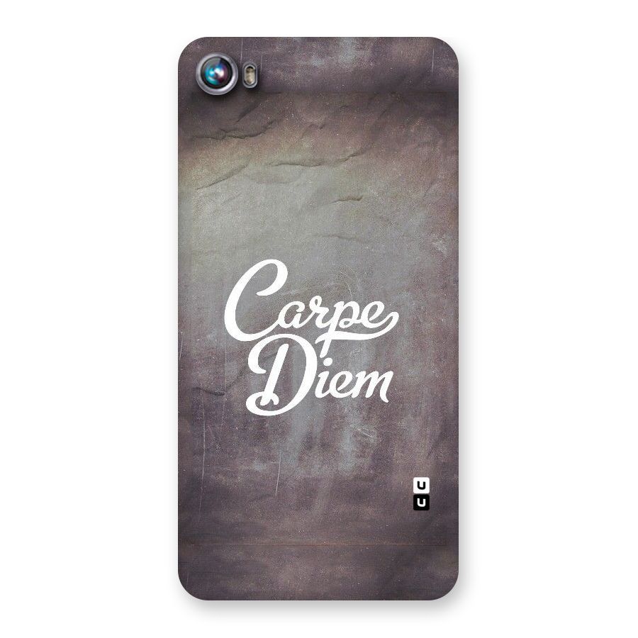 Carpe Diem Rugged Back Case for Micromax Canvas Fire 4 A107