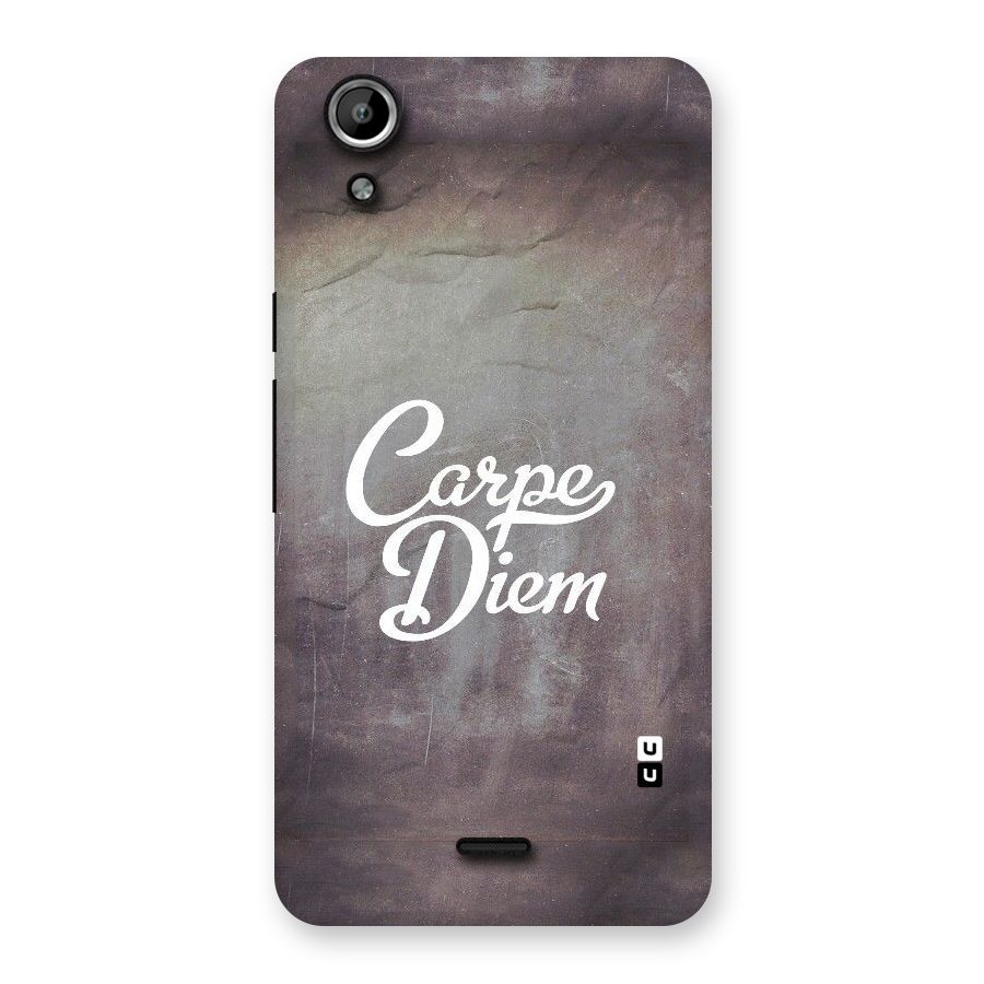 Carpe Diem Rugged Back Case for Micromax Canvas Selfie Lens Q345