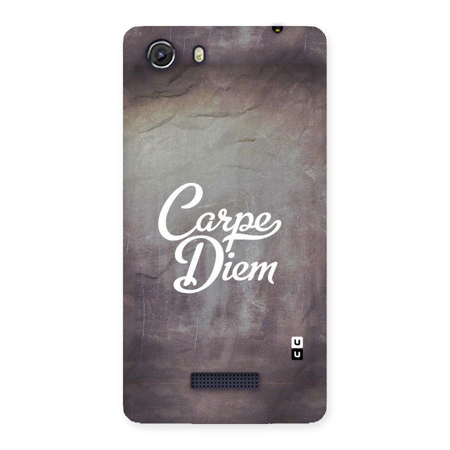 Carpe Diem Rugged Back Case for Micromax Unite 3