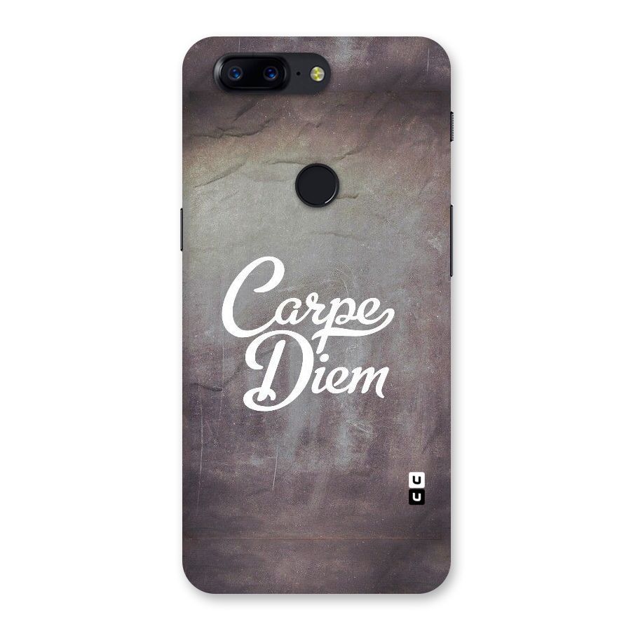 Carpe Diem Rugged Back Case for OnePlus 5T