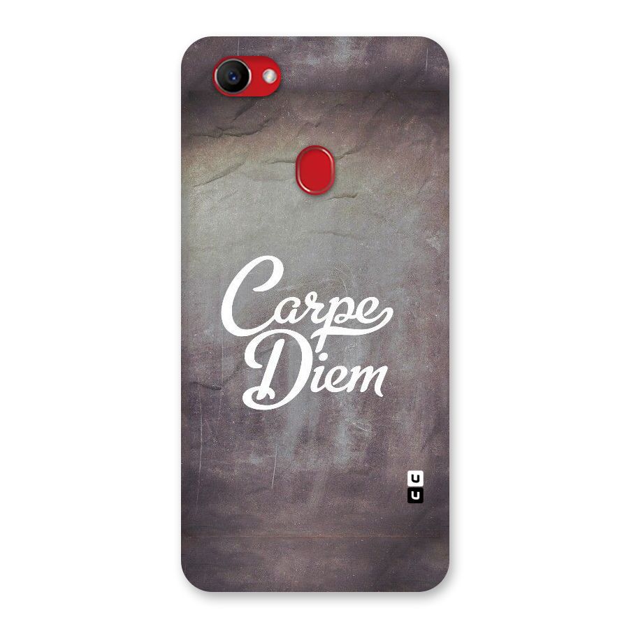 Carpe Diem Rugged Back Case for Oppo F7