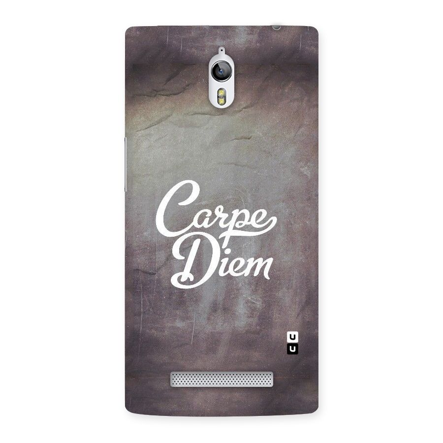 Carpe Diem Rugged Back Case for Oppo Find 7