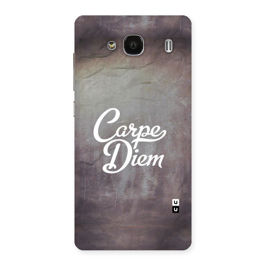 Carpe Diem Rugged Back Case for Redmi 2