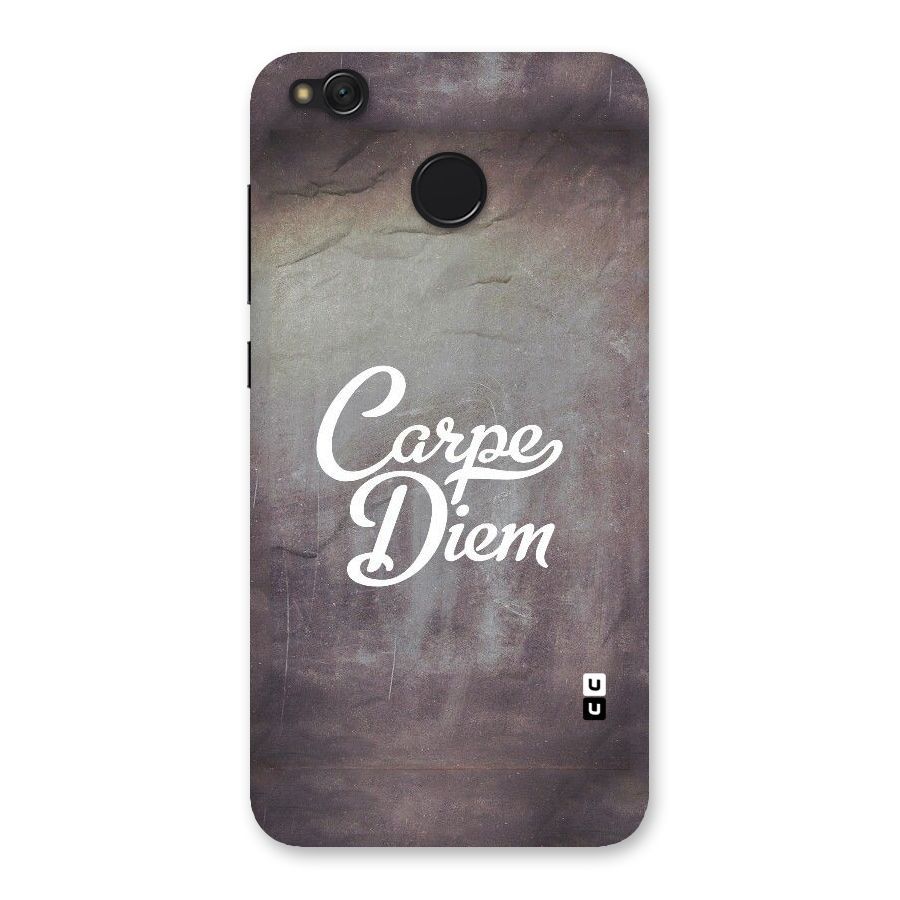 Carpe Diem Rugged Back Case for Redmi 4