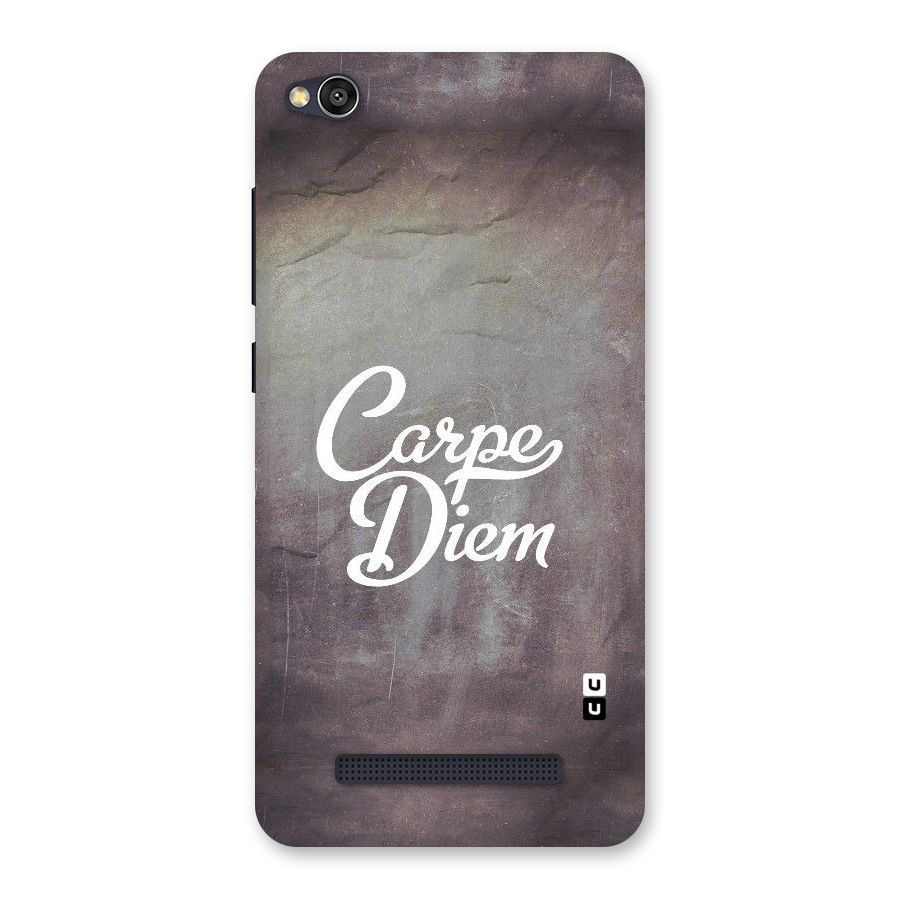 Carpe Diem Rugged Back Case for Redmi 4A