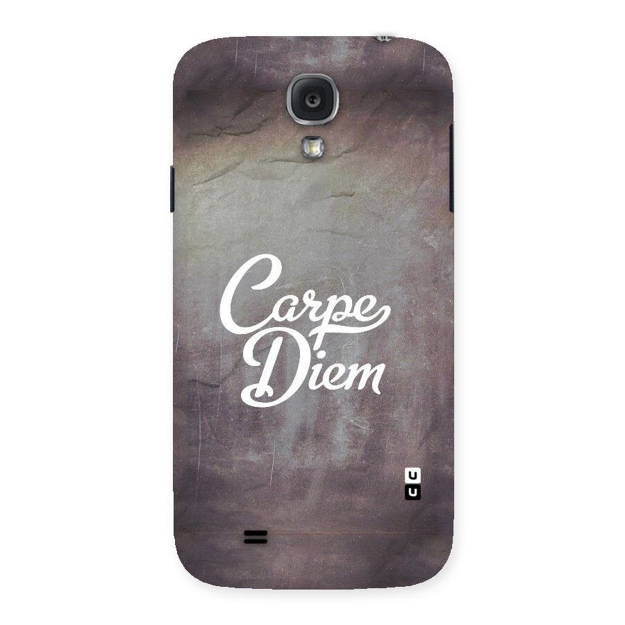 Carpe Diem Rugged Back Case for Samsung Galaxy S4