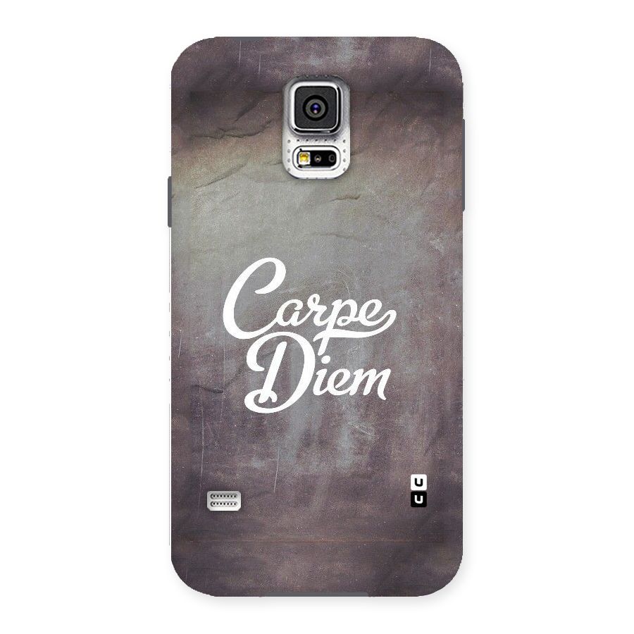 Carpe Diem Rugged Back Case for Samsung Galaxy S5