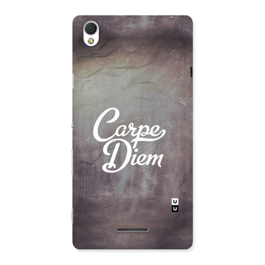 Carpe Diem Rugged Back Case for Sony Xperia T3