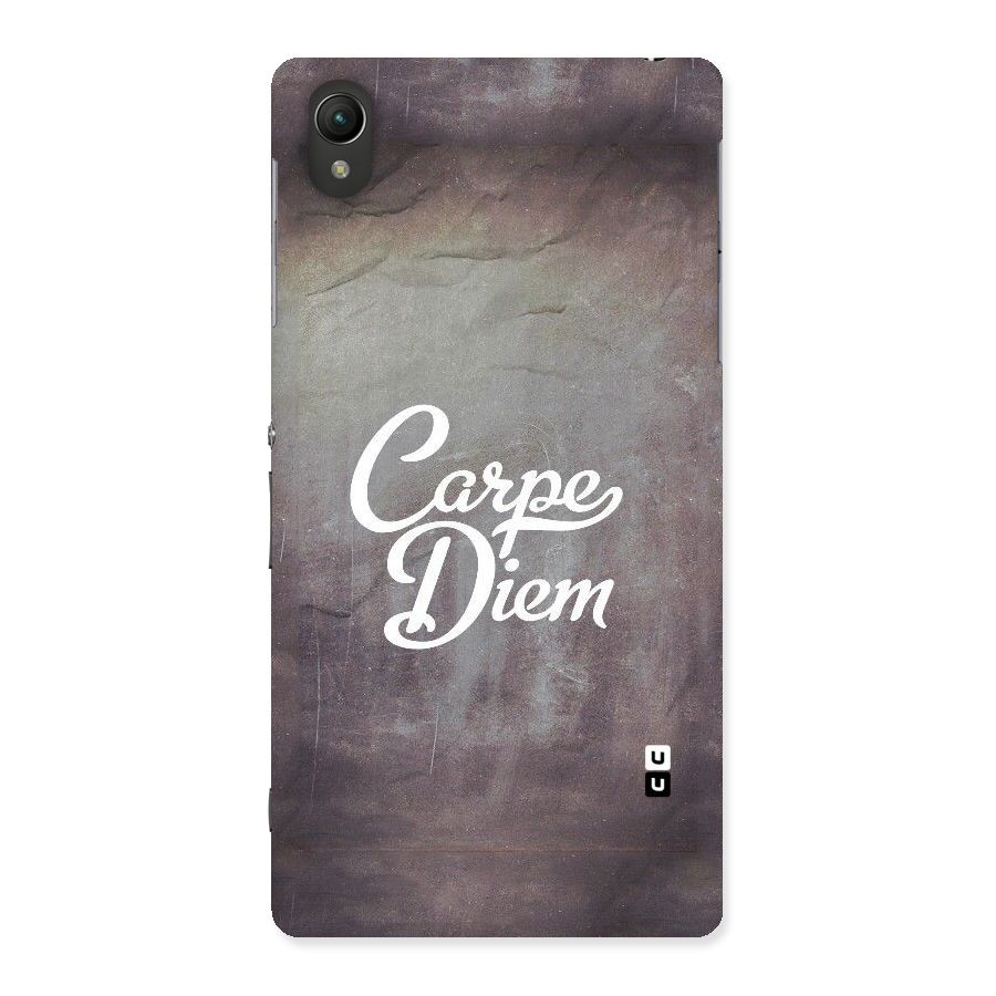 Carpe Diem Rugged Back Case for Sony Xperia Z2