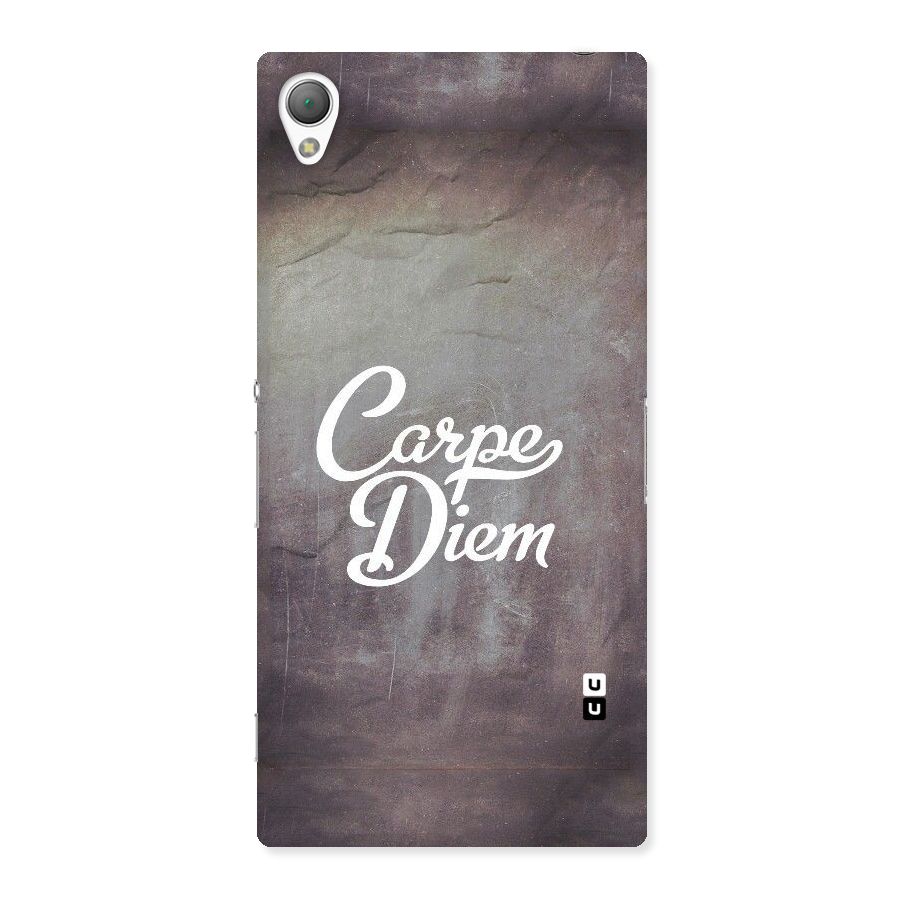 Carpe Diem Rugged Back Case for Sony Xperia Z3