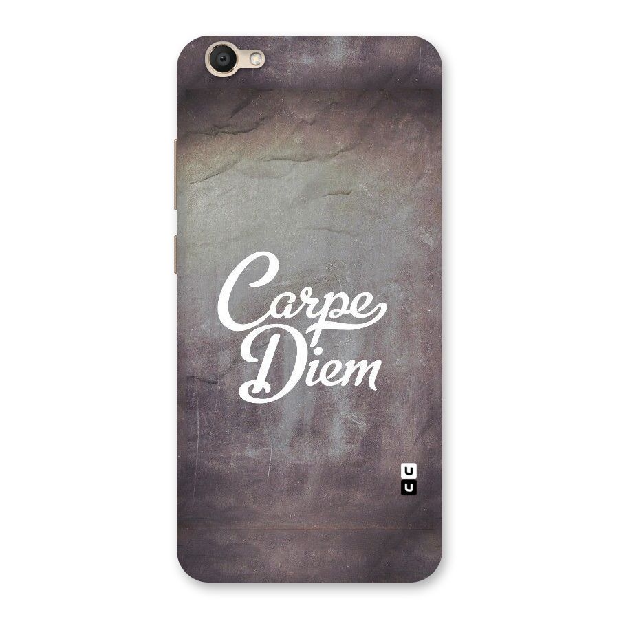 Carpe Diem Rugged Back Case for Vivo V5