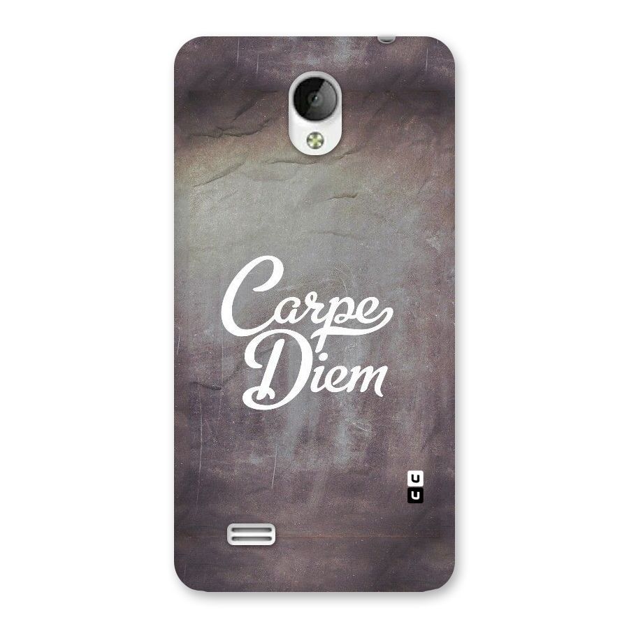 Carpe Diem Rugged Back Case for Vivo Y21